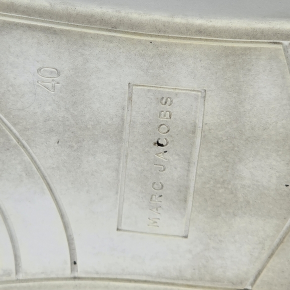 🎈Host Pick🎈Anna Sui and Marc Jacobs Collab White Slip-On Shoes Size 40 - Picture 5 of 11